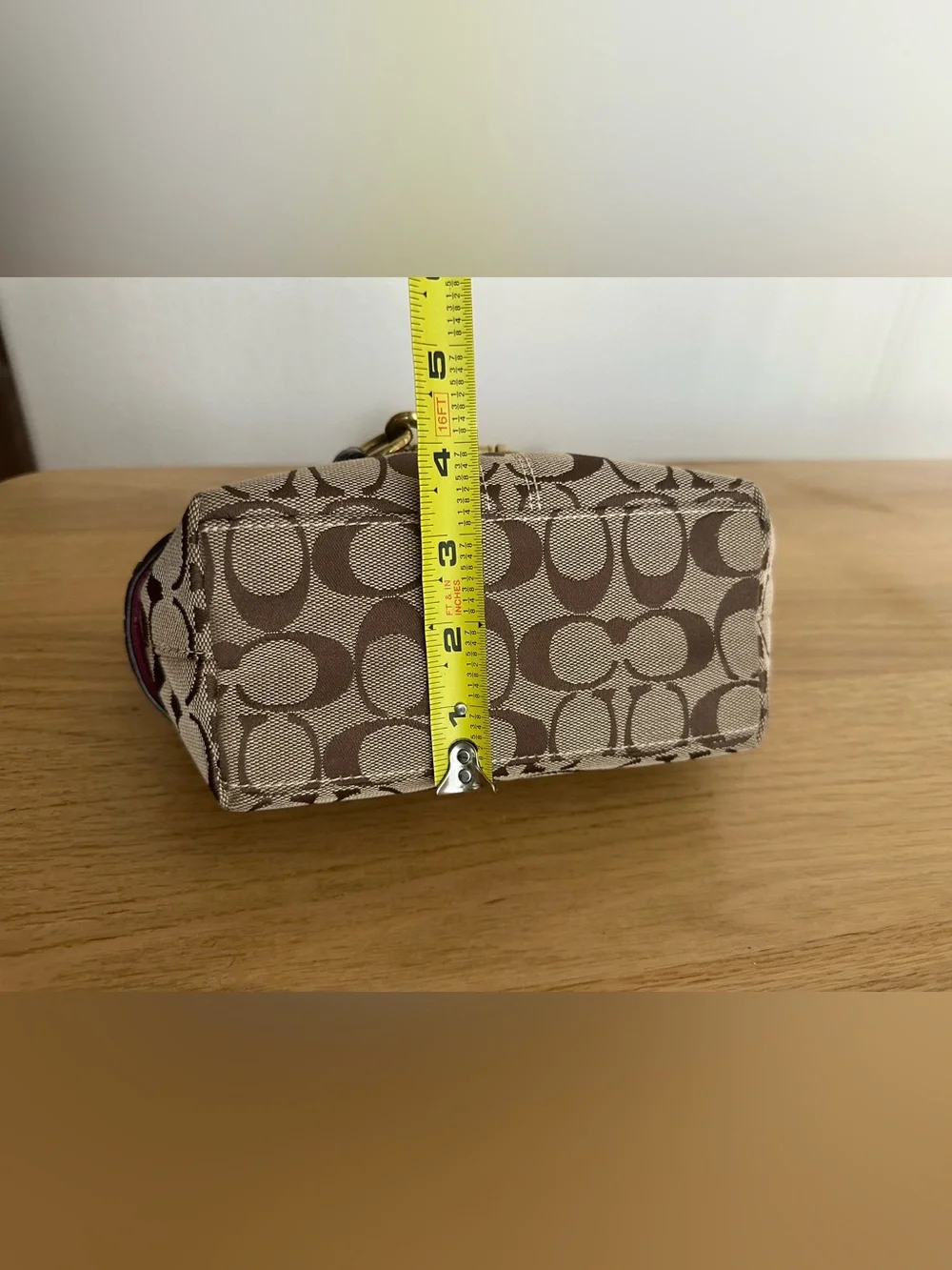Coach authentic monogram